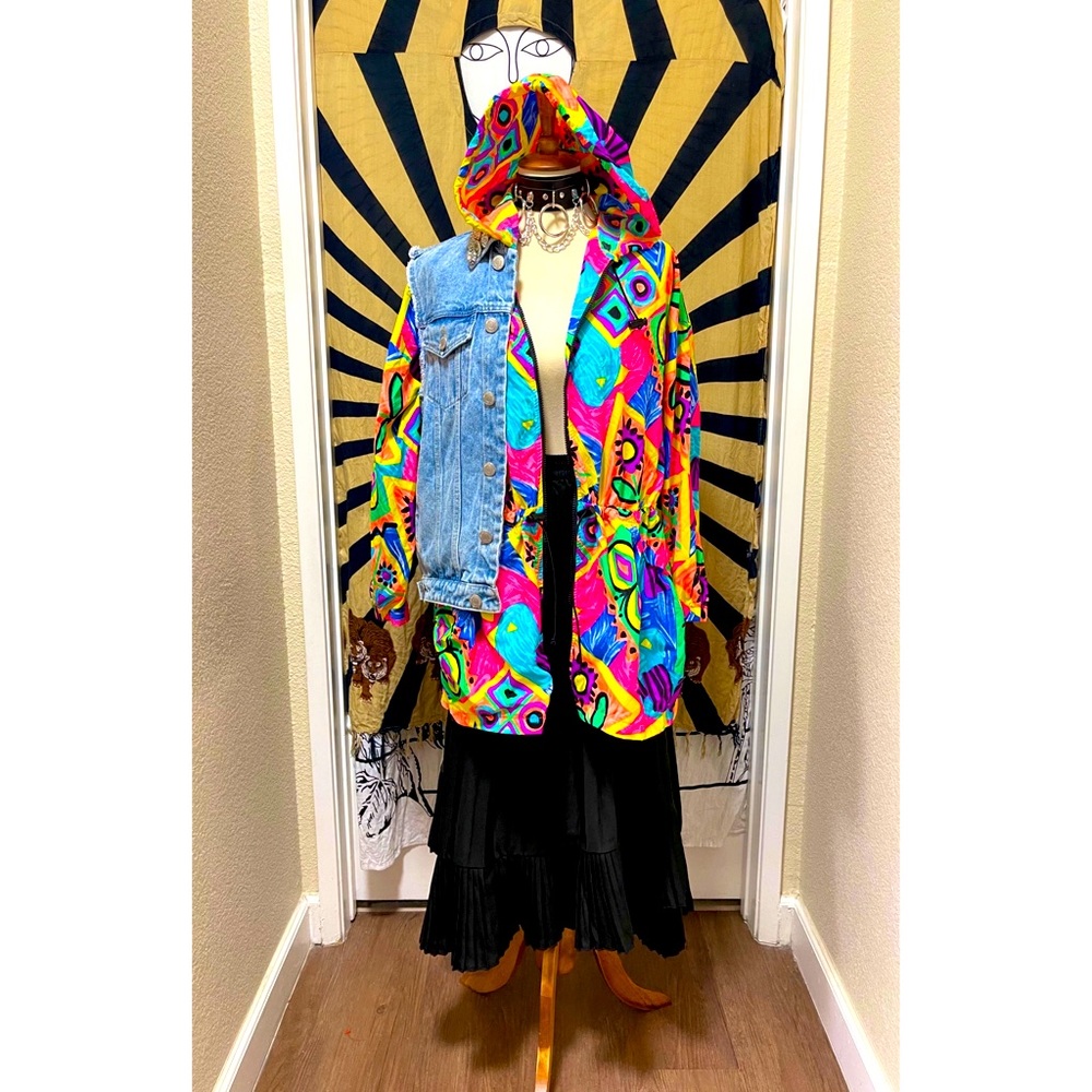 🌈 Gorgeous Vintage pop art jacket - Picture 9 of 10